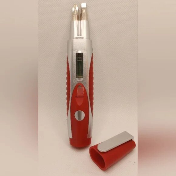 Mini Fold-up Keychain Ruler📏and Pocket Tool Set - Choice of Red, Black or Blue - Picture 6 of 10